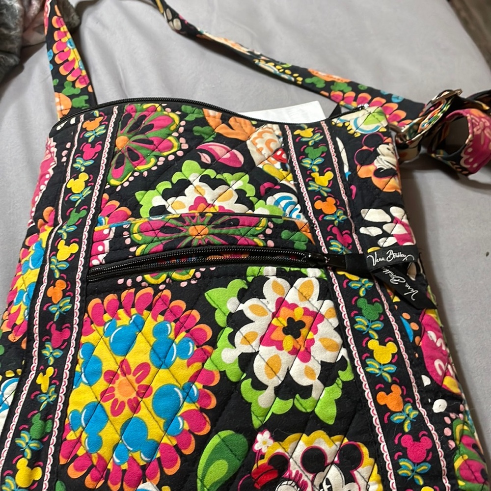 Disney RETIRED PRINT midnight Mickey vera Bradley cross body